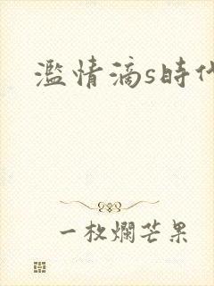 滥情滴s时代