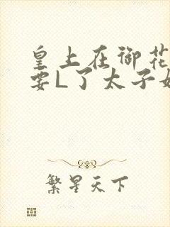 皇上在御花园里要L了太子妃