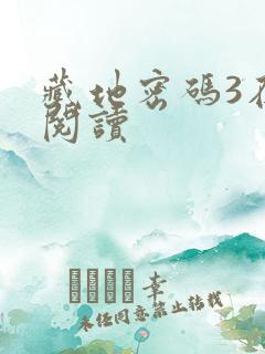 藏地密码3在线阅读