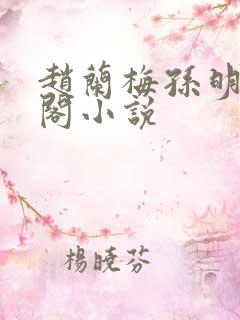 赵兰梅孙明笔趣阁小说