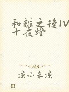 和离之后1V1十夜灯