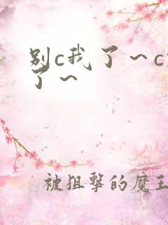 别c我了~c烂了~