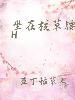 坐在校草腰上动H