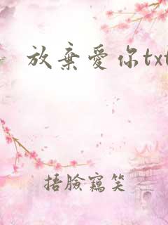 放弃爱你txt