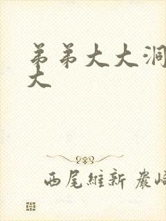 弟弟大大洞洞大大