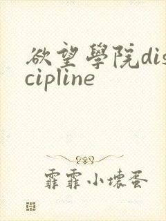 欲望学院discipline