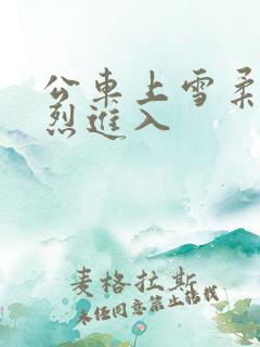 公车上雪柔被猛烈进入