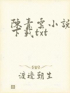 陈青云小说全集下载txt