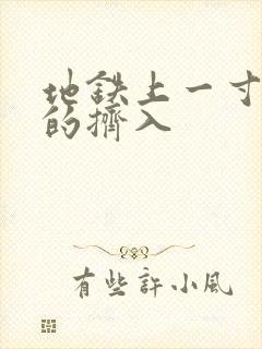 地铁上一寸一寸的挤入