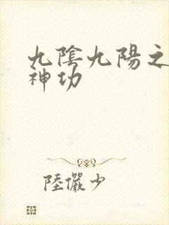 九阴九阳之阴阳神功