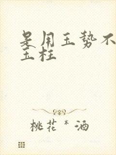 是用玉势不是用玉柱