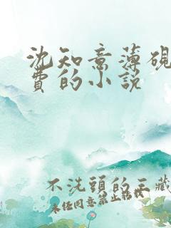 沈知意薄砚霆免费的小说