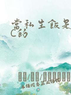 当私生饭是要挨C的