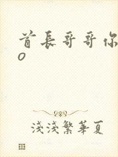 首长哥哥你好po