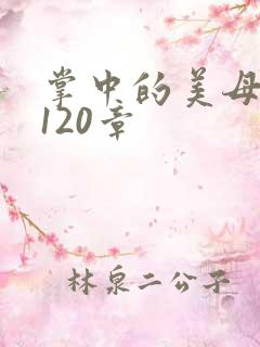 掌中的美母版主120章