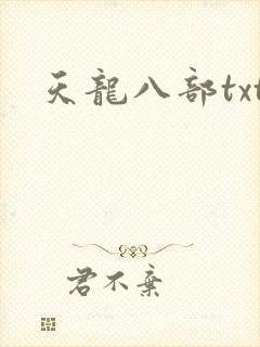 天龙八部txt
