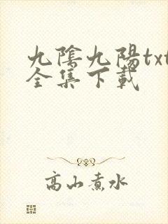 九阴九阳txt全集下载