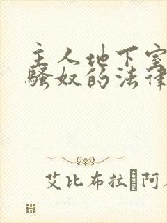 主人地下室惩罚骚奴的法律后果