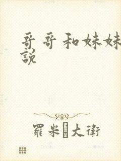 哥哥和妹妹的小说