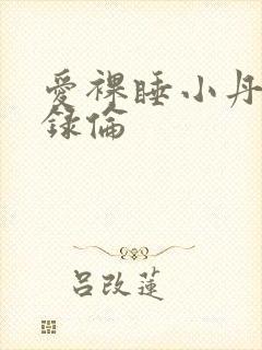 爱裸睡小丹乱目录伦