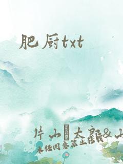 肥厨txt