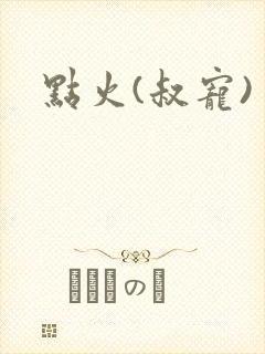 点火(叔宠)