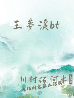 王梦溪bt