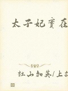 太子妃实在美丽