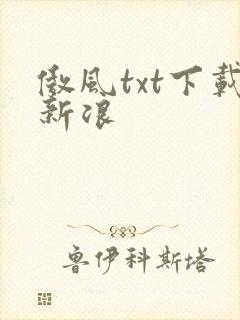 傲风txt下载新浪