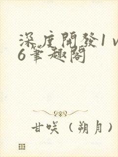 深度开发1 v6笔趣阁