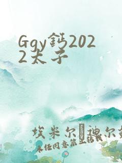 Ggy钙2022太子