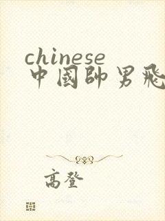 chinese中国帅男飞机