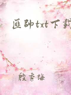 匪帅txt下载
