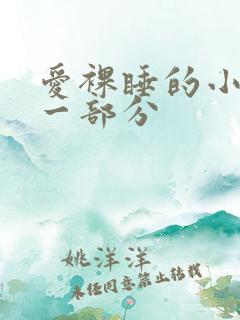 爱裸睡的小丹第一部分