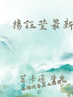 杨钰莹最新小说