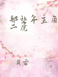 那些年主角是贾二虎