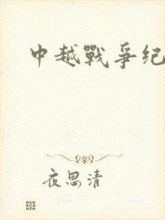 中越战争纪实录