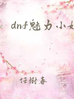 dnf魅力小妞