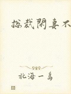 总裁闲妻不好当