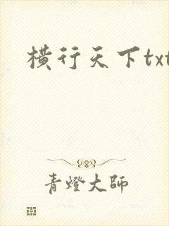 横行天下txt