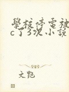 学校停电被同桌c了3次小说网