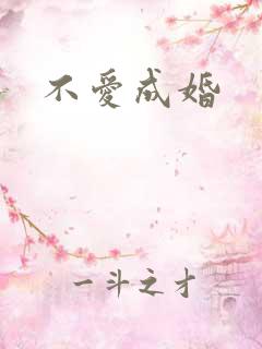 不爱成婚