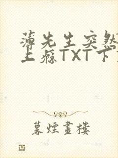 薄先生突然黏她上瘾TXT下载