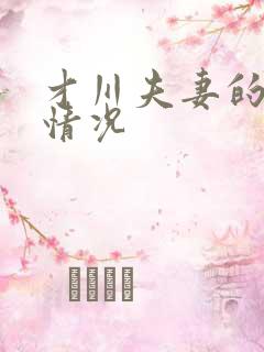 才川夫妻的恋爱情况