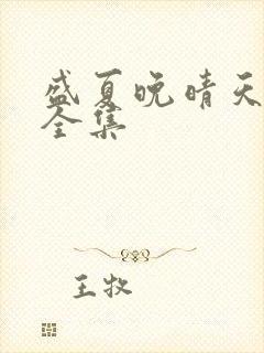 盛夏晚晴天小说全集