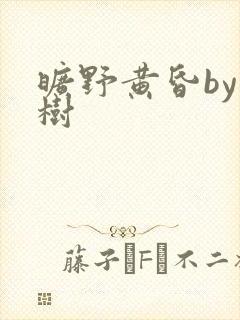 旷野黄昏by词树