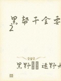 黑帮千金要结婚2