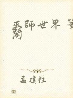 巫师世界 笔趣阁