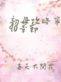 韵母攻略宁秋婉90章节