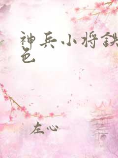 神兵小将铁心填色